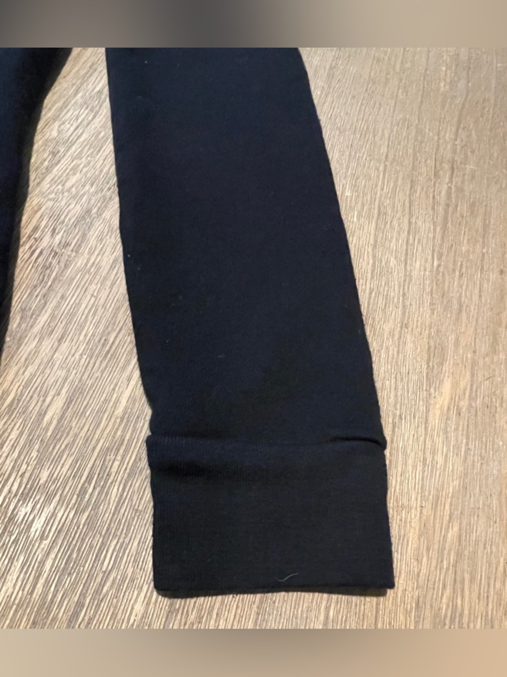 Juicy Couture Black Sweatshirt with Gold Laurel Logo, Size Small - Picture 10 of 10